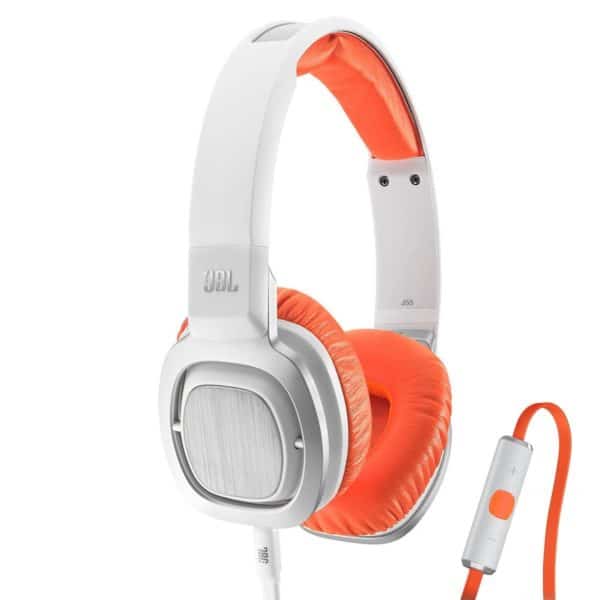Fone de Ouvido Profissional J55i Laranja On Ear JBL - Pro Áudio SP - Som Profissional