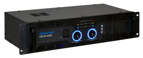 Amplificador de Potência OP 2400 400 Watts Rms - ONEAL - Pro Áudio SP Som Profissional