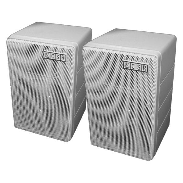 Caixa Acústica Passiva CSR 75M Branca 40W (Par) CSR - Pro Áudio SP - Som Profissional